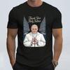 Hemden Papst Franziskus T-Shirt Mann Danke Heiliger Vater Baumwollkleidung Katholische Kirche Gott Segne Unisex Herren T-Shirts