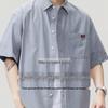 PLAYBOY Men's Summer Pure Cotton Short Sleeve Polo Shirt