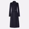 Women's Mid-Length Wool Blend Coat