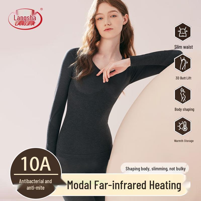 

Женский бесшовный утягивающий термобелье Langsha One Size