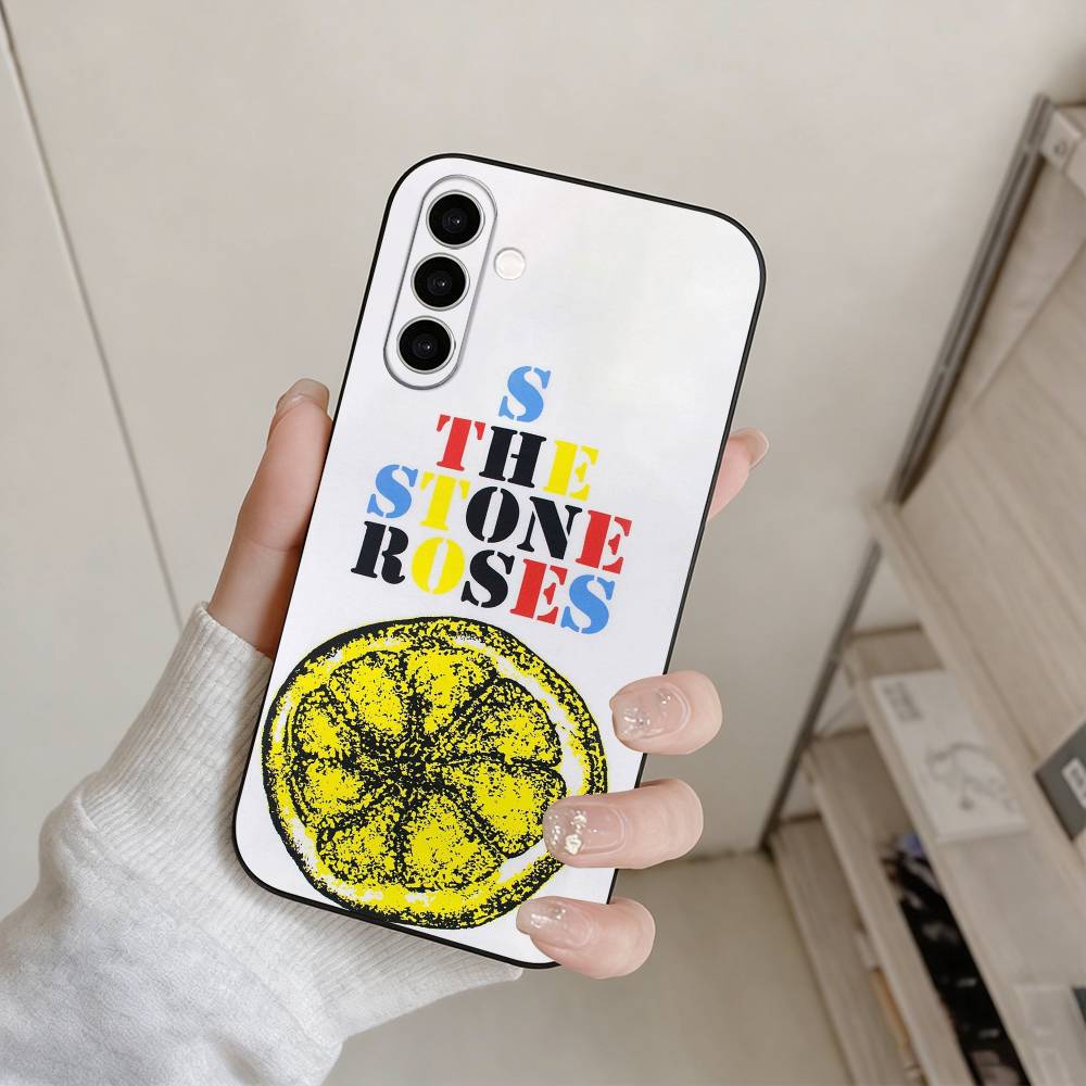 Alternative rock band The Stone Roses Phone Case For Samsung Galaxy A73,A72,A71,A70,A53,A52,A51,Others Soft Black Cover