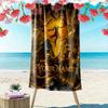 Custom Elden Print Beach Towel, Large Soft Quick Dry Towel for Beach Camping Swimming