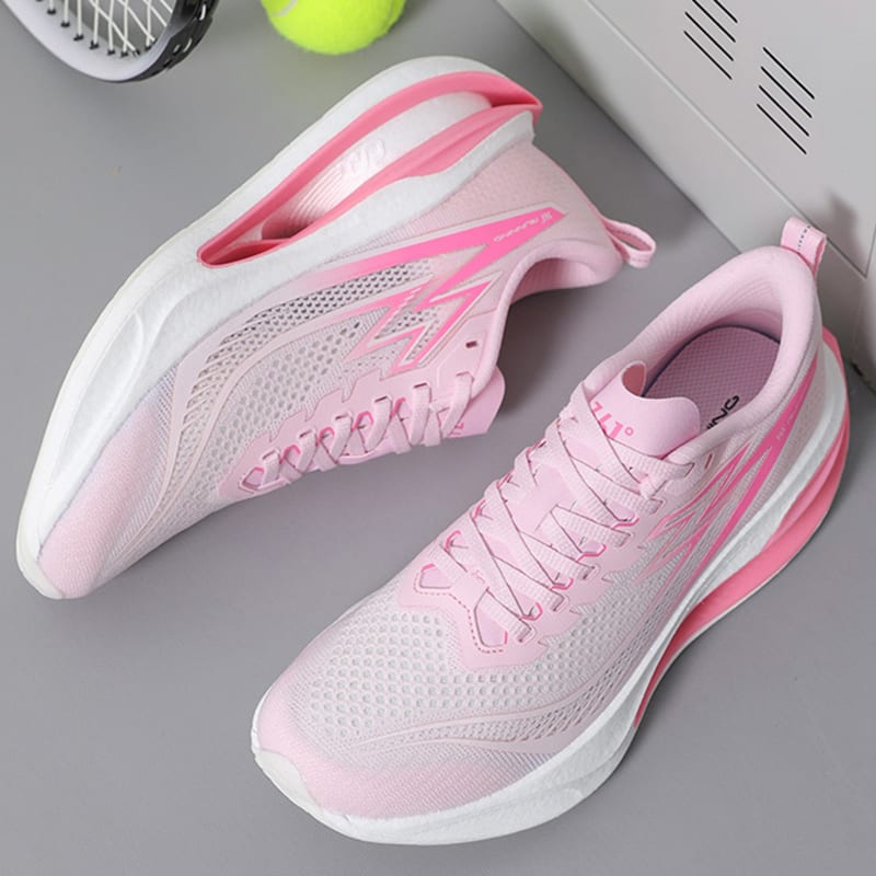 361 Carbon Levitating Collection Low Top Carbon Plate Sprint Running Shoes Unisex Pink 672522254F-3