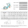Fashion AIYUQI 2025 New High Heel Women's Roman Sandals Mix Women's Shoes The Summer Platform Fashion Sexy Party Sandals Women