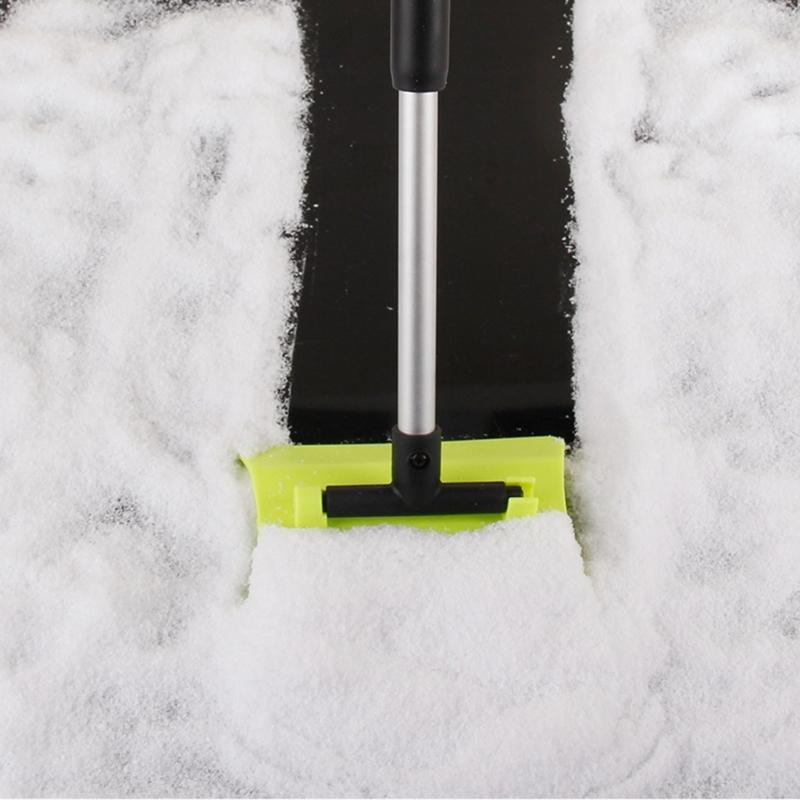 Extendable Snow Scraper With Ergonomic Handle Snow Broom For Efficient Car Windshield And Vehicle Cleaning
