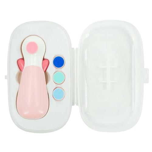 Anju Smile Electric Nail File for Babies, Includes 4 Attachments, Suitable for Ages 0 Months and Up, 2 Speed ??Settings, Rotation Stop Function, Quiet