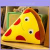 Pluche Pizza Burger En Friet Kussen Met Zacht Kort Pluche Voor Lounge Decoratie En Kindercadeau