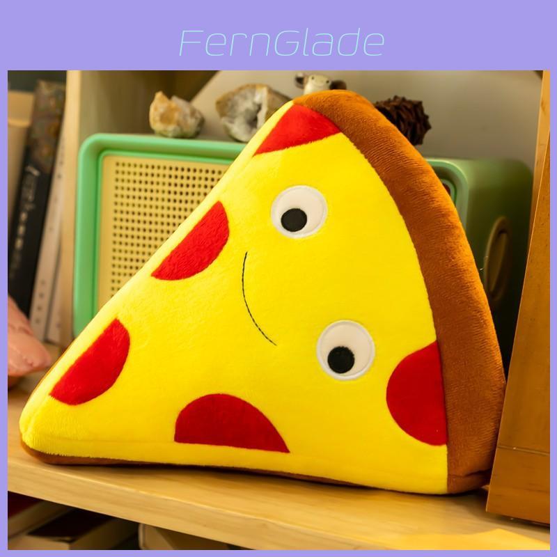 Pluche Pizza Burger En Friet Kussen Met Zacht Kort Pluche Voor Lounge Decoratie En Kindercadeau
