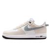 IR2007-100 Nike Air Force 1 Low 1 07 LV8 White Metallic Cool Gray (Men's)