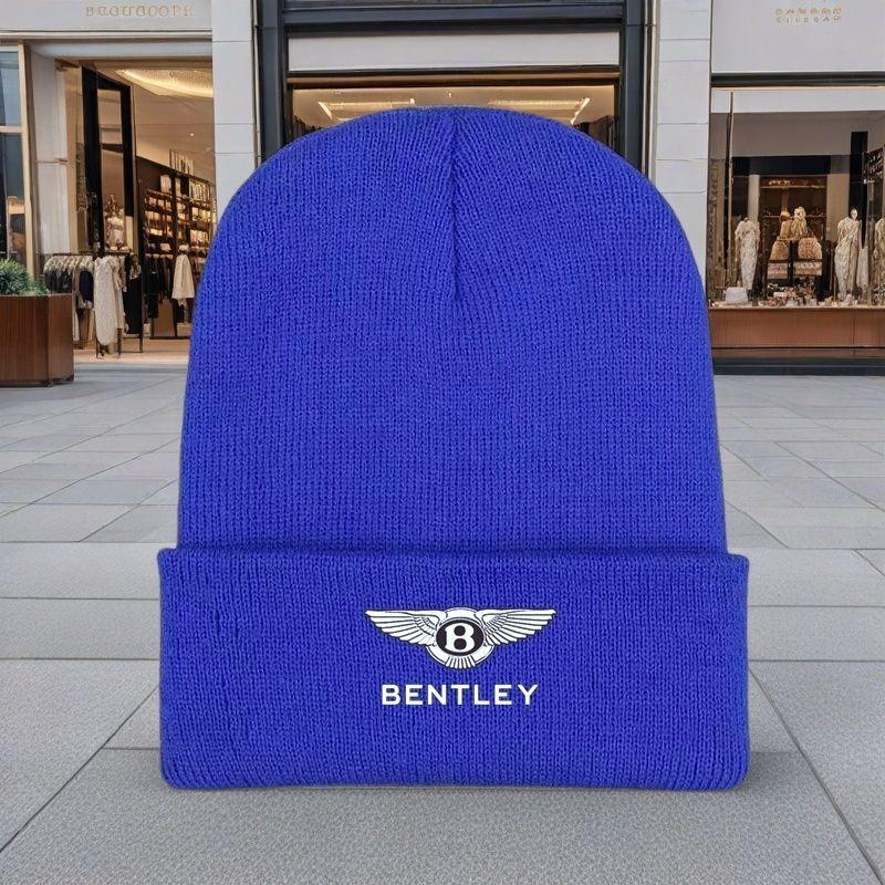 1PC Autumn/Winter Bentley Emblems Knitted Hat Car Logo Men's and Women's Fashion Warm Hats Woolen Unisex Cap Gifts High Quality HL2