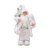 Santa Christmas Decoration 12-Inch Handcrafted Festive Figurine for Tree Mantel Classic Holiday Collectible Gifts Xmas Holiday Tabletop Decor