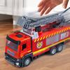Feuerwehrauto Spielzeug mit Wasserspritze und Trägheitsantrieb für Kinder Lernspiel