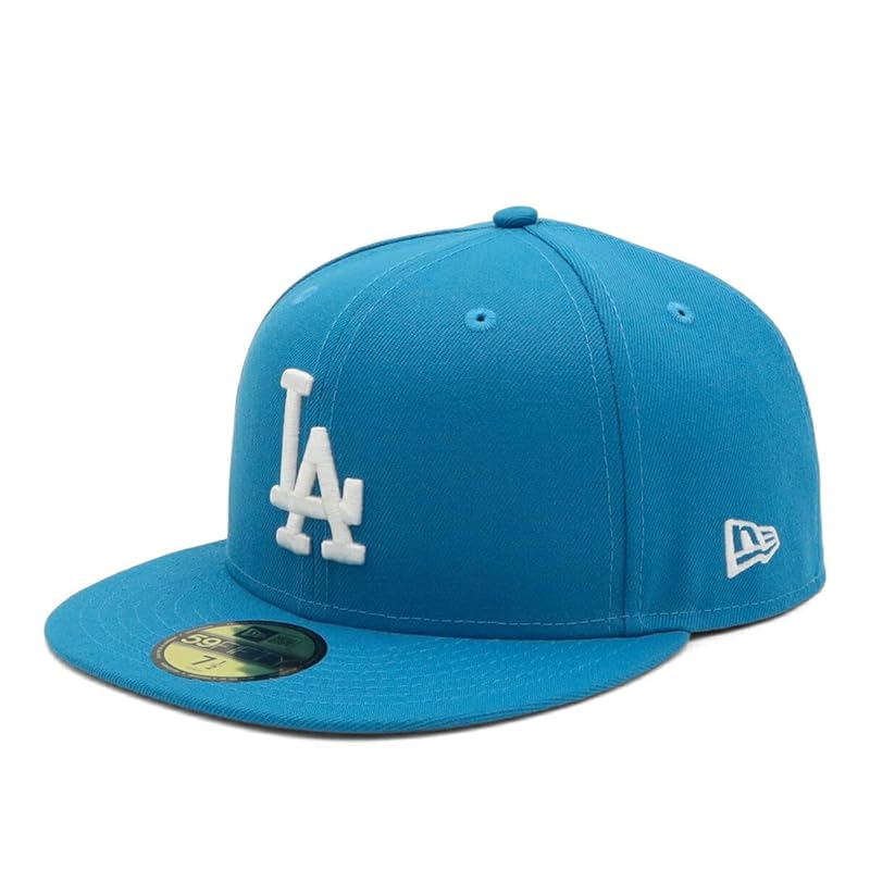 

[New Era] flat visor cap MLB Dodgers LA Rainstorm Blue 8 5950 LOSDOD