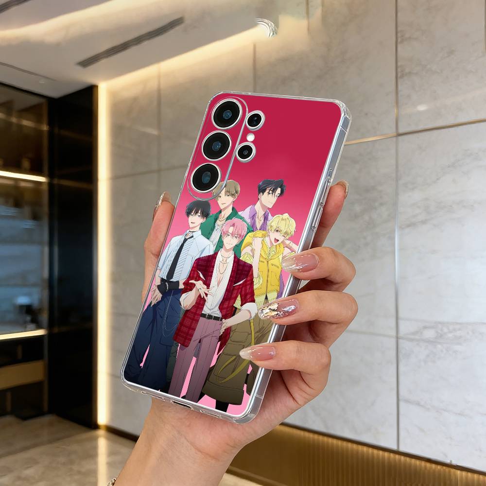 

T-Tamon s-S Side Clear Soft Silicone Phone Case forSamsung S25, S24, S21, S22, S23, S30, Ultra, S20, Plus Samsung S23plus5G