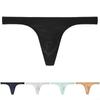 Soft Cotton Blend Men's G String Briefs Thong Panties Bikini Underwear