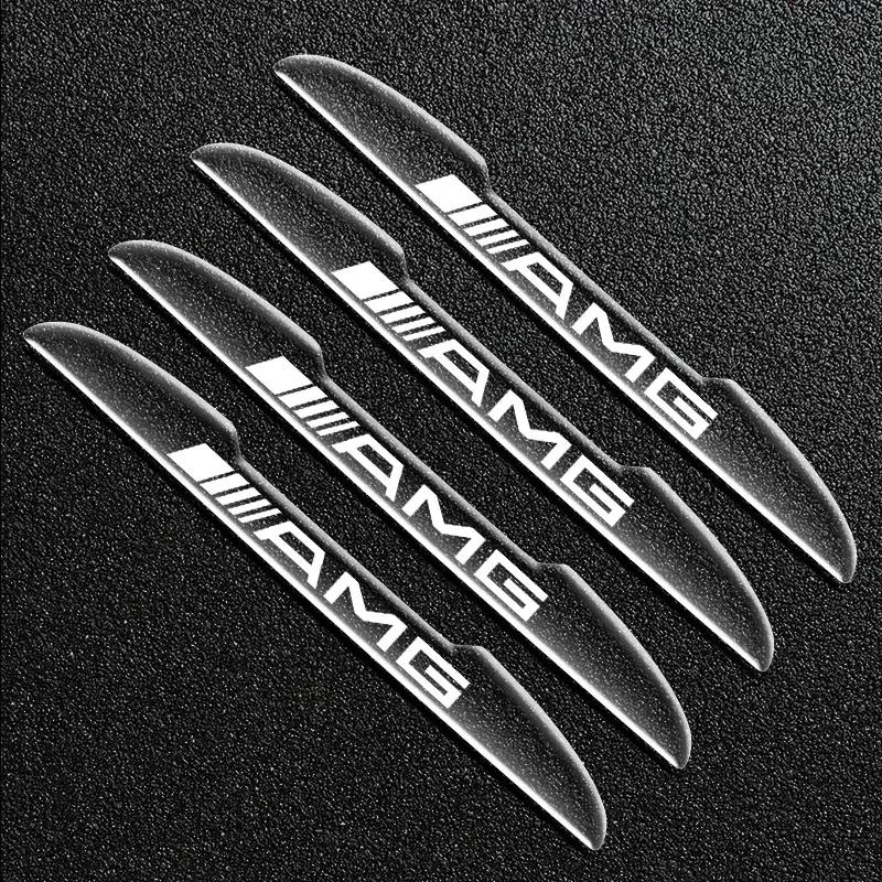 BQFJ7 Car Door Handle Bowl Scratch Protective Invisible Transparent Stickers For Mercedes Benz B/C/E/S Class A Class C200L GLC GLE CLA