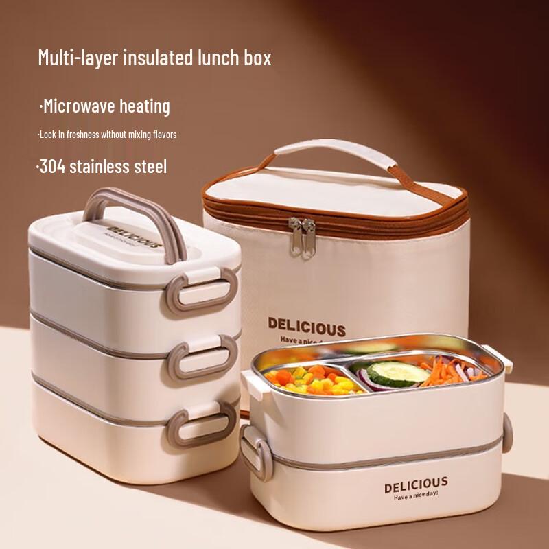 YMER Multi-Layer Insulated Lunch Box & Bag