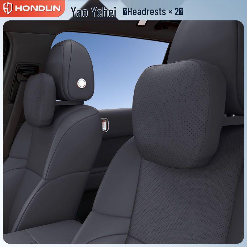 Geeignet für XPeng G7: Kopfstützen-Nackenkissen & Lendenstützen-Set – Autozubehör für Komfort & Innendekoration.