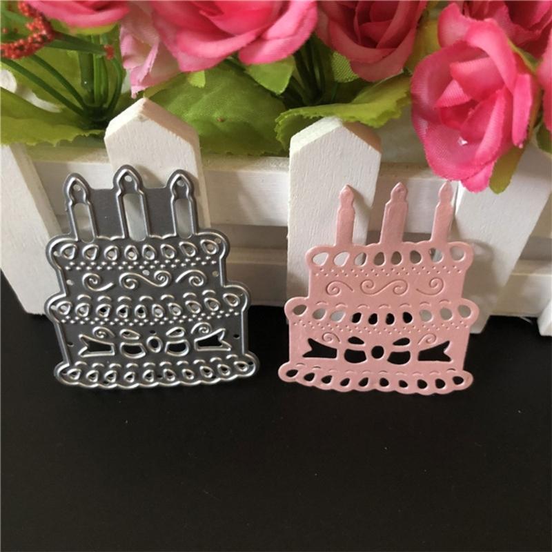Happy Birthday Metal Cutting Dies Handmade Stencil Mold Embossing Pattern for Children Adults DIY Crafts Projects