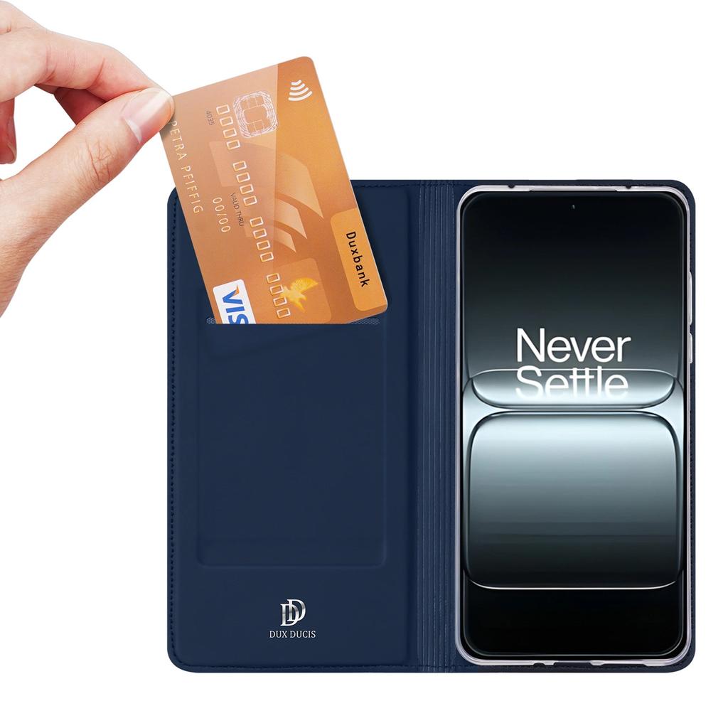 Etui Dux Ducis Skin Pro z klapką na OnePlus 13T - niebieskie