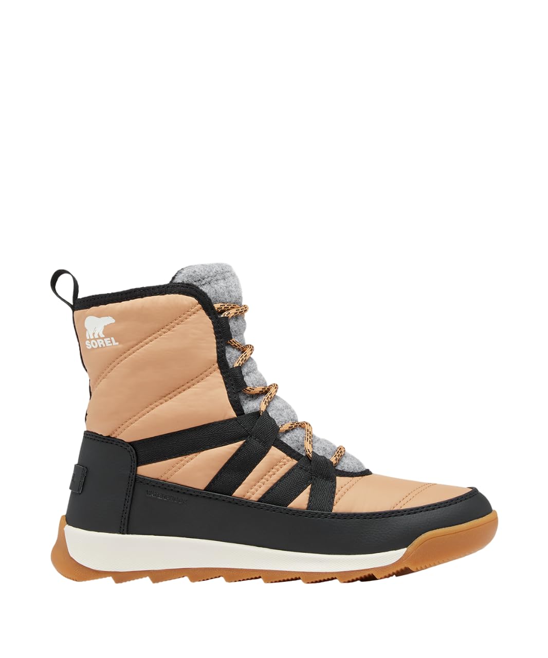 

Sorel Whitney 2 Plus Lace Waterproof Boots, Women s, Size 23.0cm, Tawny Buff, Black, NL5162