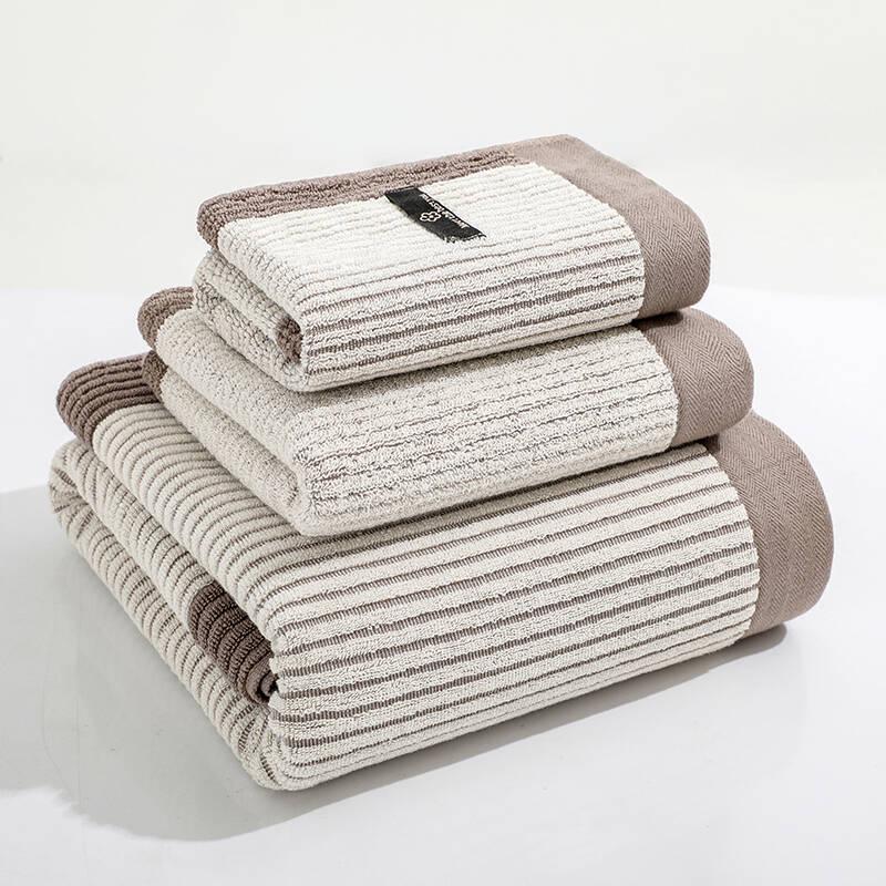 Premium All-Cotton Bath Towel: Thick, Soft, Absorbent, Antibacterial, Embroidered for Household and Hotel Use