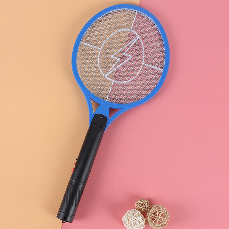 DianSun Rechargeable Electric Mosquito Swatter with LED and Flat Plug