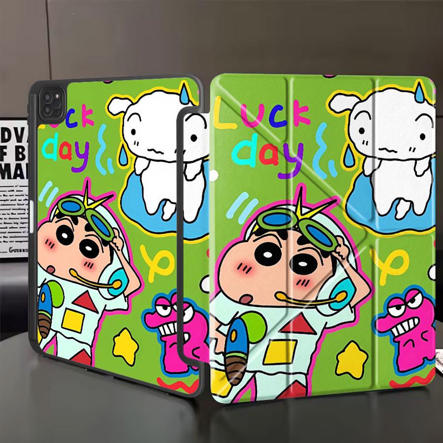 

Tablet Case For iPad Pro 2025 Pro 11th 10th 9th 8th 7th 12.9inch Mini 6 7 Air 4 5 M3 M2 1 2 M4 11inch Holder Cover Cute Cra-yons iPad Mini 7 8.3