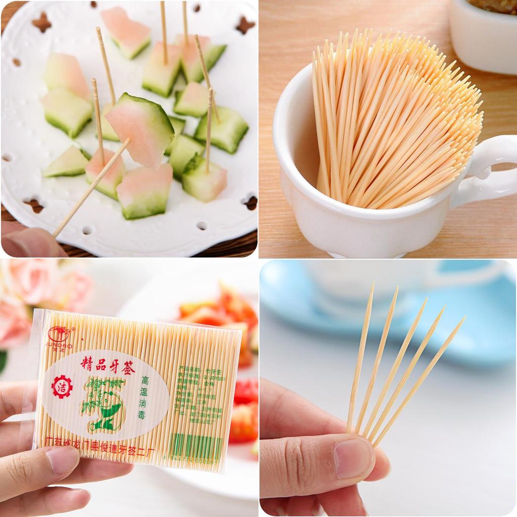 Premium Quality Bamboo Toothpick Disposable For Home And Restaurant Use