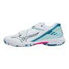Mizuno Wave Claw 3 Wide White Sailor Blue Unisex Sneakers Pink-Tetra 71GA244321