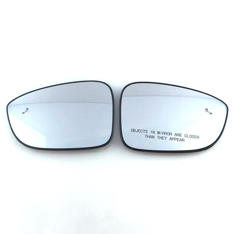 Cristal de espejo retrovisor lateral calefactable para coche con advertencia de punto ciego Para Honda Accord 10ª 11ª 2018 2024 2025
