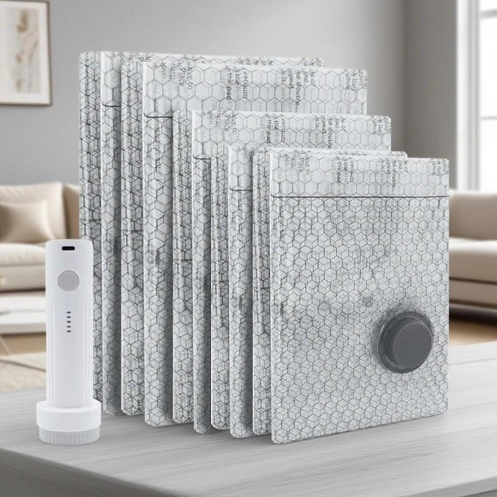 New Portable Vacuum Compression Bag Large capacity Moistureproof Travel Storage Bag Multi-function Clothes Pouch