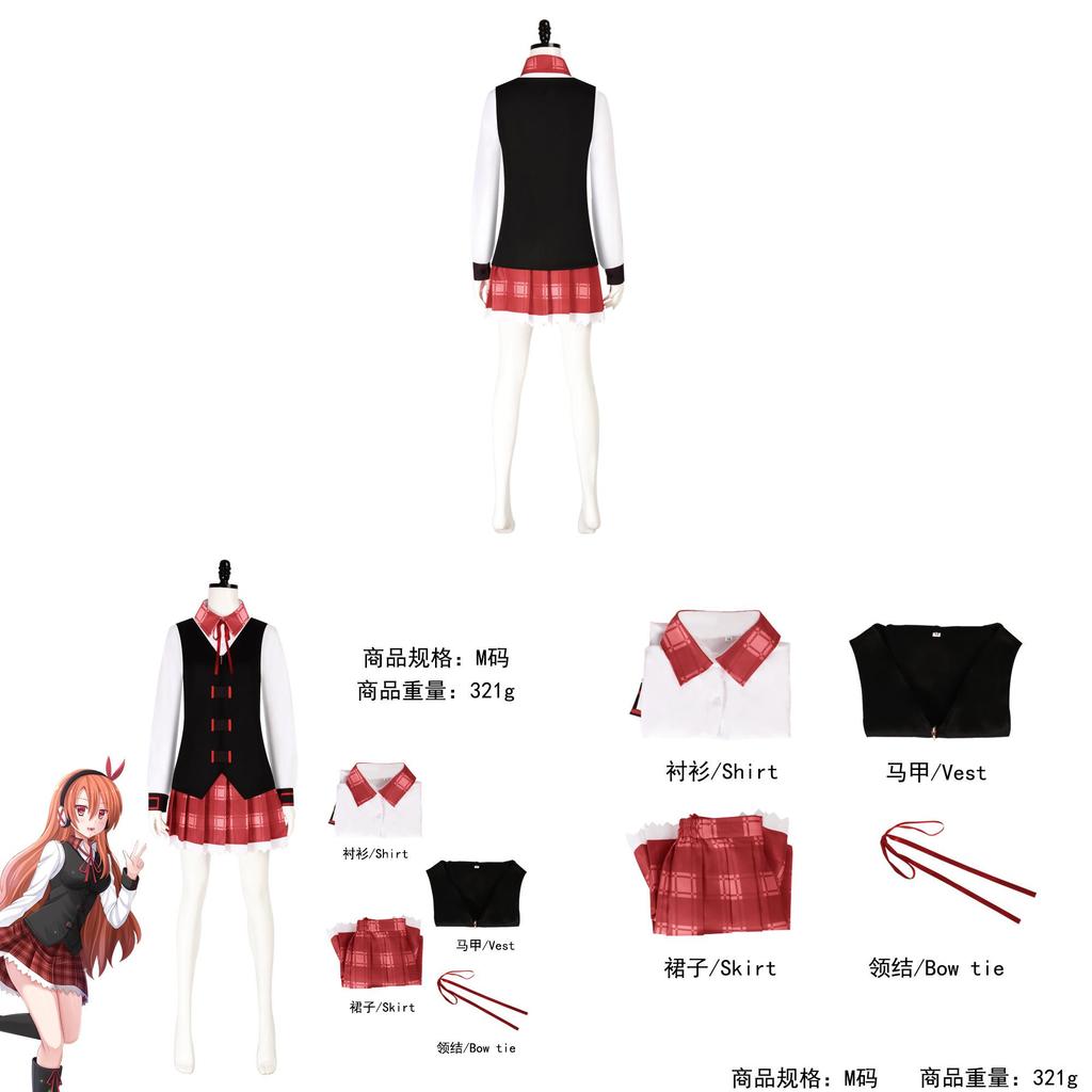 Akame Ga Kill Chelsea Anime Cosplay Costume With Street Style Design For Game Fans And Cosplayers