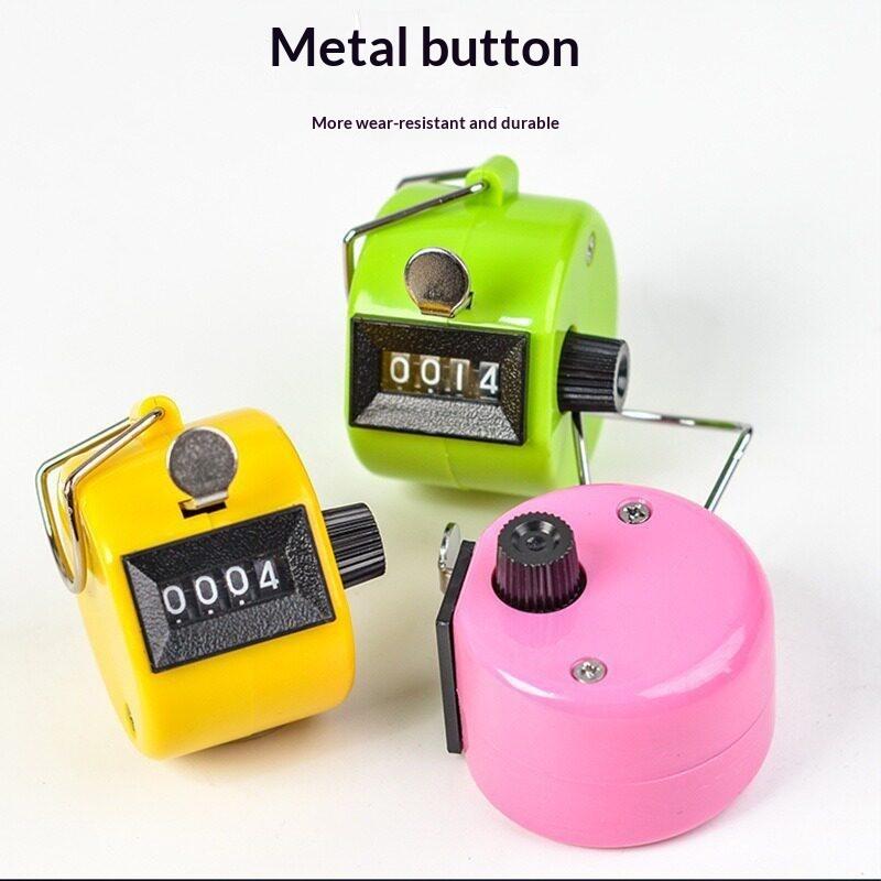 4 Digital Handheld Tally Counter Mechanical Palm Clicker for Golf Score Sports Competition Count 1