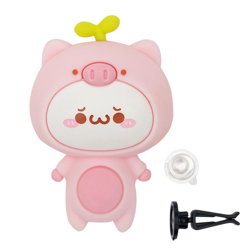 Korean Style New with Long Grasss Cartoon Man Car Air Freshener Air Outlet Fragrance Flavoring In The Car Goods Accessories
