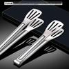 304 Stainless Steel Kitchen Food Tongs