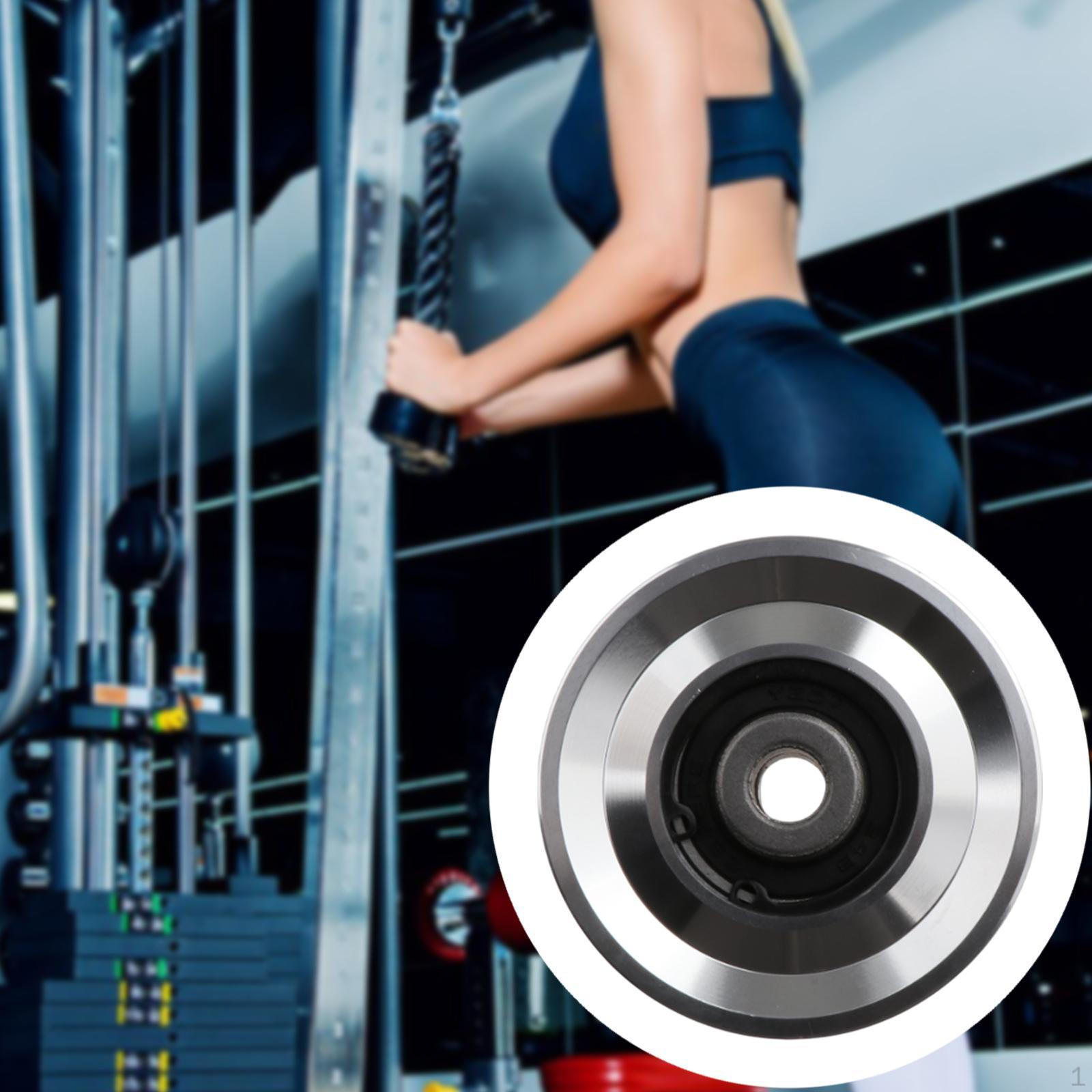 

Фитнес Подшипник Шкив Колесо Алюминиевый Сплав Аксессуар Кабель Машина Прочная Тренировка Легкий Бесшумный 7 cm