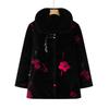 Women's Faux Mink Velvet Mid-length Winter Coat