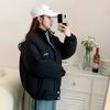 Women's Winter Thickened Padded Women's Student Collar Short Jacket