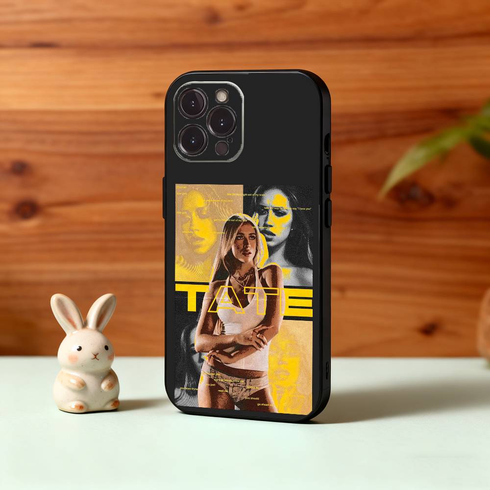 T-Tate M-McRaeS Singer Phone Case For iPhone17 16 15 14 13 12 11 Pro Max Plus,5G Soft Black Case