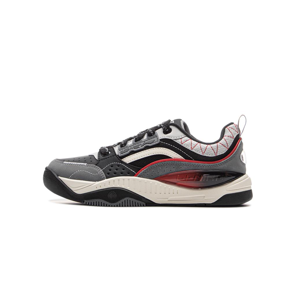 Li Ning Kids Sports Casual Shoes Kids Shoes Black Shadow-Gray YKCV018-3