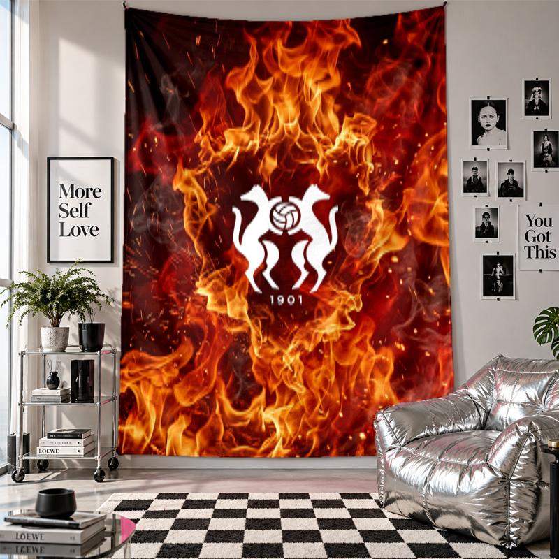 Stade Rennais FC Wall Tapestry Home Decor Wall Hanging Cloth for Bedroom Living Room Background