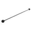 1 Pair Orff Marimba Mallets Drum Stick Black Rubber Xylophone Mallets Double-head Drumsticks for Percussion Instrument