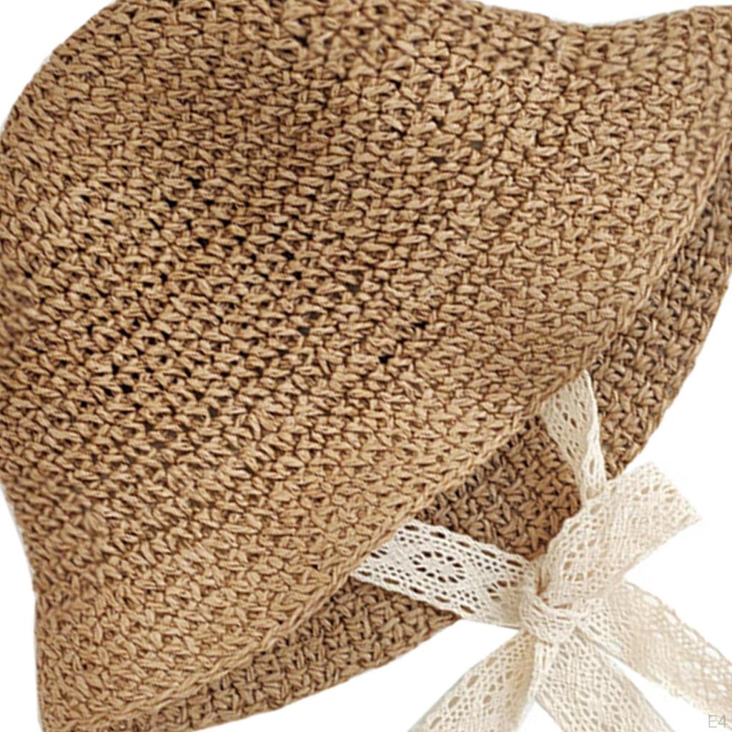 For Little Girl, Wide Brim Beach Hat