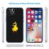 LO40 DUCK Cartoon Soft Shell Transparent Phone Case for Motorola Moto G7 G8 G9 G84 G85 G73 G24 G15 Z2 Play Power Plus