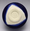 Mino Ware Matcha Navy Blue and Made In Bowl, White, Japan, 505-24