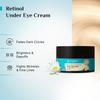 Pilgrim Retinol Under Eye Cream 30g for Dark Circles Puffiness Fine Lines with Vitamin C & Hyaluronic Acid