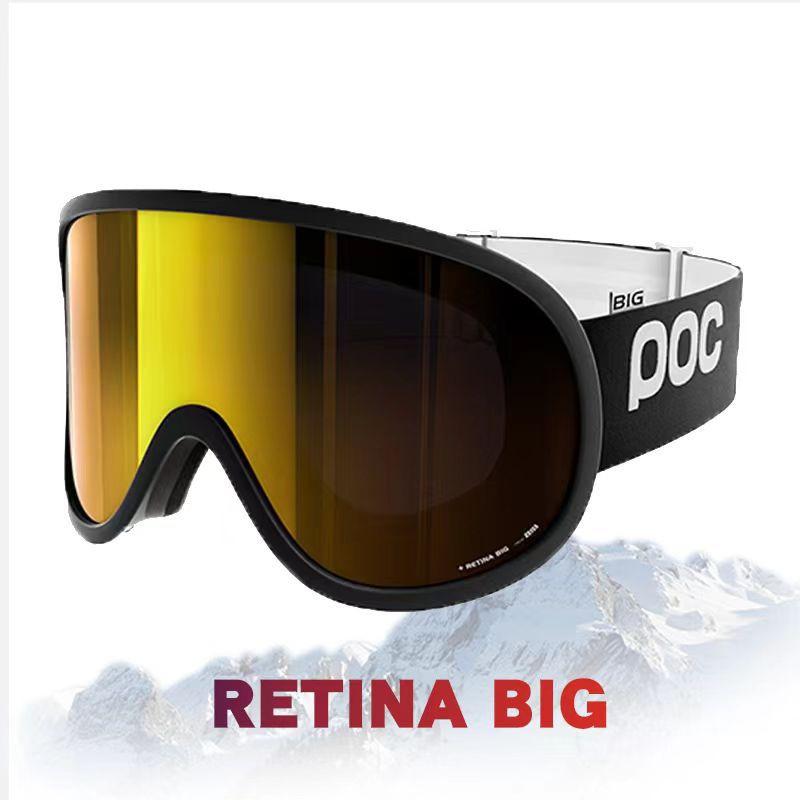 Ski Goggles Double-layer Anti-fog UV Protection Outdoor Skiing