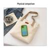 Large Capacity Fashionable Canvas Tote Bag - Versatile Single Shoulder Bag for Casual Commute