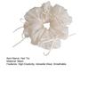 Hair Tie High Elasticity Bowknot Decor Mesh Ballet Style Hair Rope No Damage Non-Slip Lightweight Breathable Summer Hair Accessories